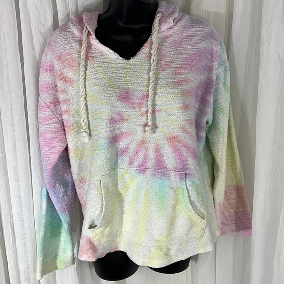 DREAMSICLE soft tie-Dye hooded large sweatshirt - Picture 15 of 15
